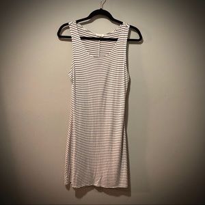 🥤Super Soft Olivia Rae Tank Dress Black/White XL